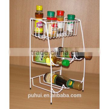 3 layer condiments rack from china factory