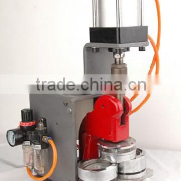 *Air pressed pin button badges making machine for sale