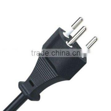 10A 250V Swiss power cord/AC power cord/power cord with plug/Swiss SEV power cord