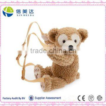 Cute baby plush teddy bear backpack
