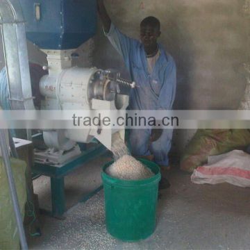 Portable rice milling for family
