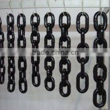 G100 Steel Link Chain black
