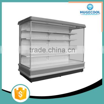Fan cooling convenice store multideck refrigerator showcase freezer