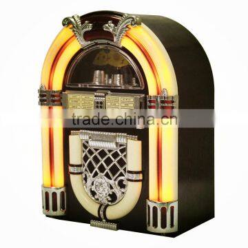 Retro wooden bluetooth Jukebox - usb media player for christmas gifts 2016