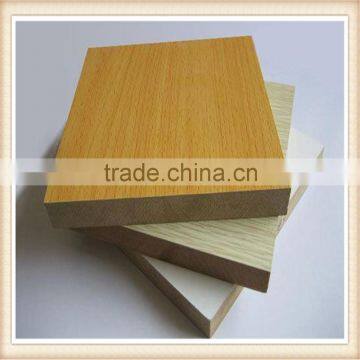 Factory price melamine faced mdf