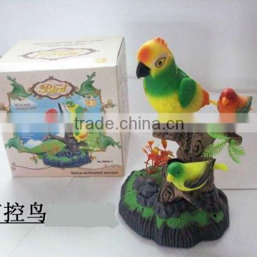Battery Operated Recording the fun bird toy PAF886A-2