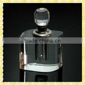 Handicraft Perfume Bottles Crystal For Company Souvenirs