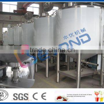 Syrups mixing tank