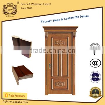 Modern Latest Wooden Single Door Designs Hotel Wood Room Door