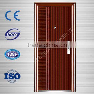 Nigeria cheap steel door/ modern exterior steel door