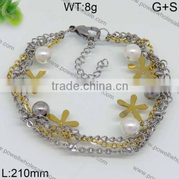 Wholesale new two tones paracord bracelet plates made in China