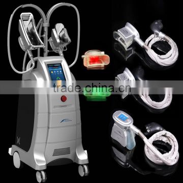 White color or grey color ETG50-4S 4 handpieces size 100mm 150mm 200mm 300mm crioliplysis fat freezing cryolipolysis machine
