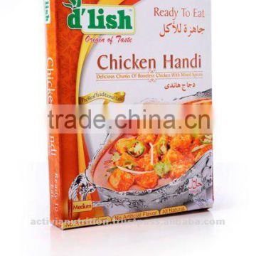 Instant Chicken Curry Pack Fast Food