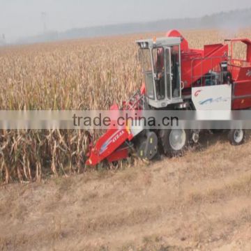 mini corn combine harvester
