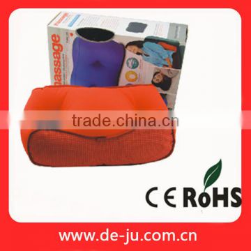 Car Pillow Soft Red Coat Neck Kneading Massage Pillow