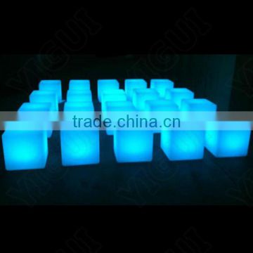 Indoor party event DMX led cube chairs