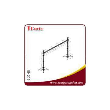 Aluminum LED Screen Frame Truss Ground Support 9mx12m