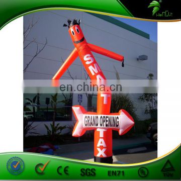 New Advertising Inflatable Air Dancer / Outdoor Custom Inflatable Air Dancer With Logo Printing