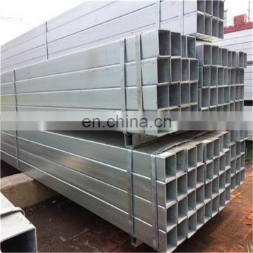 Plastic steel rectangular tube galvanized with high quality