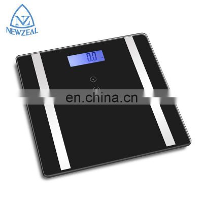 Lowest Price Fashionable Small Smart Connected Fitness Blue Tooth Body Fat Bathroom Scale