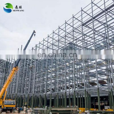light steel frame structure structure steel fabrication for prefab factory building