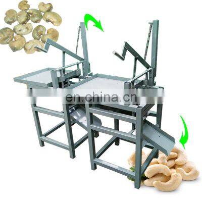 Manual cashew nut open cashew shelling production line machine