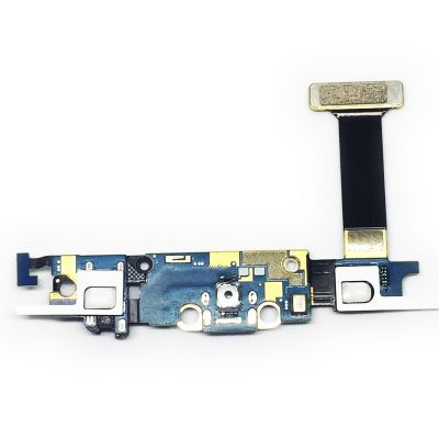 USB Charging Charger Port Dock Connector Flex Cable For Samsung S6 Edge G925i With Microphone Bottom Replacement