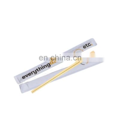 Eco-Friendly Tensoge Disposable Bamboo Chopsticks with Customized Full Paper Sleeves