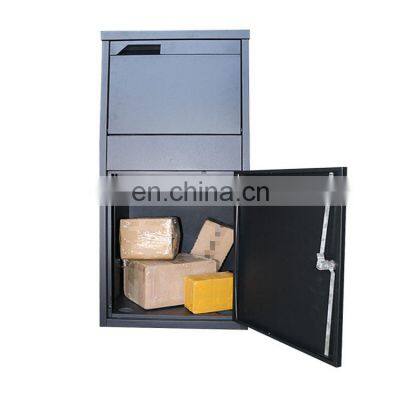 Free Standing Rustproof Parcel Box Mailbox Letter Box For Postal Service