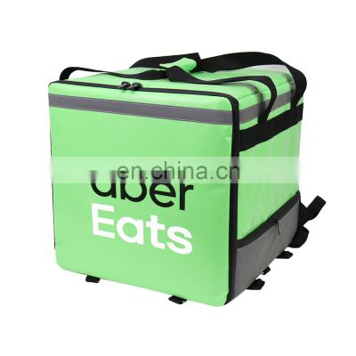 Custom Food Delivery Bag For Motorcycle Waterproof Thermal Insulated Food Delivery Cooler Bag