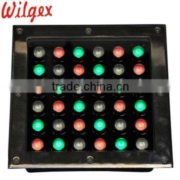 IP67 Waterproof outdoor Christmas color changing RGB LED Inground Light