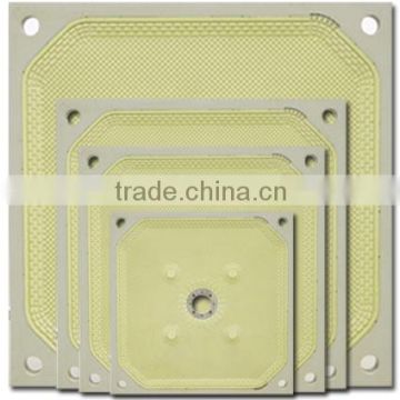 square replaceable membrane pp filter plates