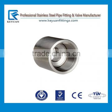 2015 New-Design!! Stainless Steel 316 Pipe Fitting Reducing Coupling Class 1000 3/8" X 1/4" NPT