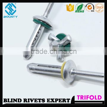 HIGH QUALITY FACTORY WATERPROOF TRI-BULB BLIND RIVETS FOR GLASS CURTAIN WALL