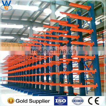 Warehouse cantilever arm rack, heavy duty Cantilever racking system CE &ISO certificated