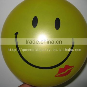 Helium advertising balloon Printed party latex balloons 1 side logo