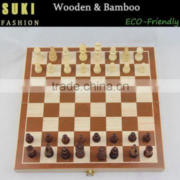 Factory handmade carving wooden chess pieces