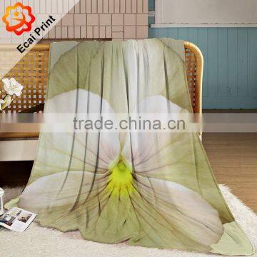 printable fashionable comfortable sublimation digital printing fleece blanket