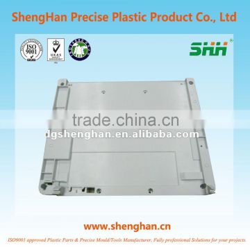 OEM plastic injection molding ABS, PC,PE, PP, Nylon plastic Face-plate for Printers with ISO certificate made in China