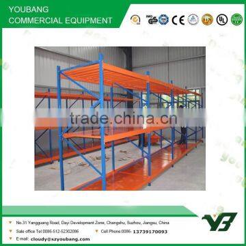 Hot sell high quality 3 layer warehouse factory storage racks with plate, storage rack (YB-WR-C23)