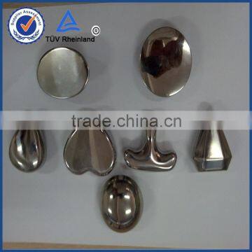 Yongchuang professional manufacture glass cover with stainless steel knob