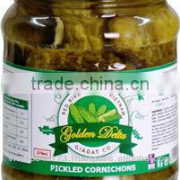 Pickled gherkins 370ml