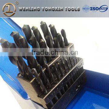 HSS Twist drill bit set straight shank drilling bits for aluminium alloy