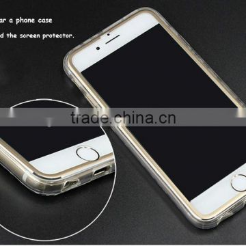 Hot-selling full body cover titanium alloy small frame tempered glass screen protector wholesale