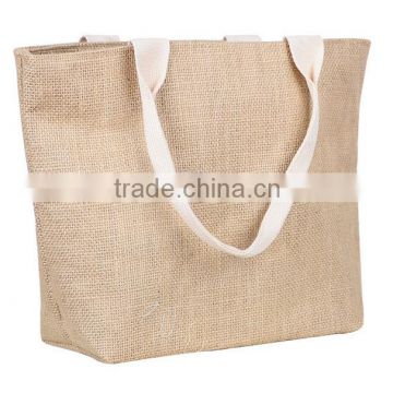 Hot Selling Pupolar Fashion Lady Linen Tote Bag