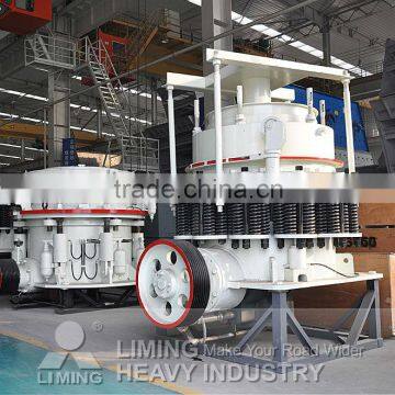 High efficiency spring cone crusher