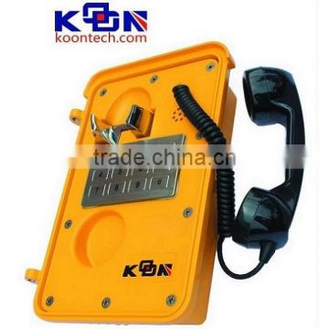 IP66 Waterproof Industrial Telephone KNSP-11 SOS Emergency Phone