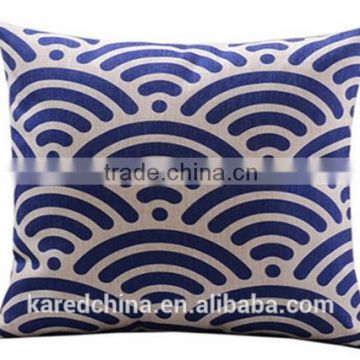 100% cotton wholesale Spots printed pillow case and cushion cover