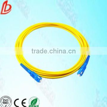 sc/pc SM simplex fiber optic patch cord,sc optical fiber patch cord