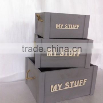classical wooden tool box wooden packaging wholesale